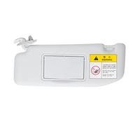 Front Sun Visor Gray, Anti Glare Sun Proof Replacement for 2008 Left, ABS Durable Material - Reduces Eye Fatigue, Easy Installation, Safe Driving Accessory