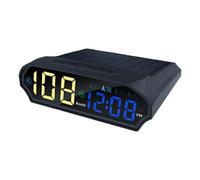 Front Sunscreen: Automatic Speed Indicator, Bright LCD Projection Interface, Easy Dash Installation, Low Power Solar Charging | Display C Information