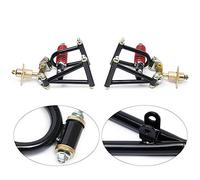 Front Suspension Swingarm Assembly, Diy Parts for Buggy Electric Atv Go Kart Bike (Us Stock)
