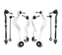 Front Lower Suspension Control Arms & Drop Links Set For BMW E60 E61 530 530D