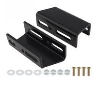 Front Sway Bar Drop Brackets for 1967-1987 Chevy C10/K10-1019, for Cherokee XJ 1984-2001 Trucks, Black Suspension lift sway bar drop bracket Kit