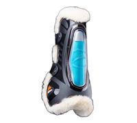 Front tendon boots for horses eQuick eShock scratch fluffy