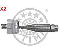 Front Tie Rod Axle Joint 2x OPTIMAL Fits AUDI A6 Allroad Avant 04-11 4F0422821