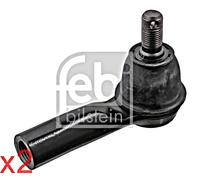 Front Tie Rod End FEBI x2 pcs Fits HONDA S2000 53540-S47-951