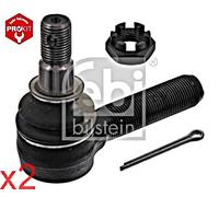 Front Tie Rod End FEBI x2 pcs Fits MERCEDES 100 631 W460 W461 W463 4603300435