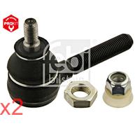 Front Tie Rod End FEBI x2 pcs Fits PEUGEOT CITROEN 205 I II 306 307 Cc 3817.18