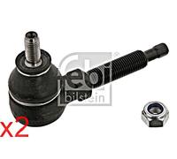 Front Tie Rod End FEBI x2 pcs Fits RENAULT 21 7701464019
