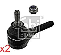 Front Tie Rod End FEBI x2 pcs Fits RENAULT OPEL Trafic Arena 4403661