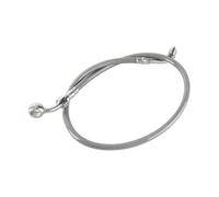 Front Upper Brake Line for Softail 2018-2023 Heritage Low Rider Street Bob Brake Lines Oil Hose with ABS Controller Banjo