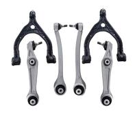 Front Upper Lower Control Arm With Ball Joint 6pcs Kit Compatible For Tesla Model X 2015 2016 2017 2018 2019 2020 2021 2022