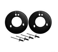 Front Upper Strut Mount Reinforcement Plate Set,for 3 Series E46 1999-2005,Metal Direct Replacement Fits E85 E86 Z4 No Rivets,OE 51717036781 Support Front End