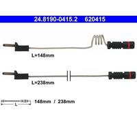 WARNING CONTACT BRAKE PAD WEAR 24.8190-0415.2 FOR MERCEDES-BENZ T2/LN1/Van/Bus