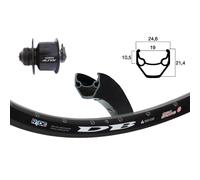 Front wheel 36 holes quick release dynamo hub 28" ZAC 2000 DISK CENTERLOCK AG RA