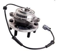FRONT WHEEL BEARING HUB Kit for NISSAN NAVARA 4WD D22 D40 YD25 VQ40 05-12
