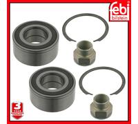 Front Wheel Bearing Kit x2 with ABS Febi 24524 For Peugeot Bipper & Tepee 332676