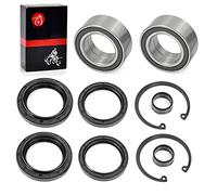 Front Wheel Bearings & Seals Circlip Dust Seal Compatible with Honda Fourtrax 300 TRX300FW 4x4 1988 1990-2000