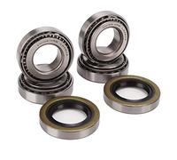 Front Wheel Hub Bearings Seal Kit 50892 G1, Cart Wheel Bearing Rebuild Kit, Complete Replacement for E - Z - GO TXT Gas Electric 1976 to Now, Includes 4 Bearings 2 Outer Rings