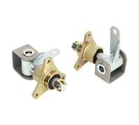 Front Wheel Hub Spindle Set 78mm Hole Distance 6in | Fits most for quad for bikes, for atvs, go karts, 6 inch tyre compatible, easy DIY installation