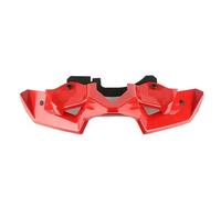 Front wheel nose under spoiler Motorcycle Sport Downforce Naked Front Spoilers Aerodynamic Wing Deflector For Z900 Z 900 2020-2023(Rosso)