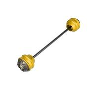 Front Wheel Protector Axle Fork Crash Slider For Triumph For TIGER 1200 For Explorer XC XCa XCx XR XRt XRx IENQBVL(Gold)