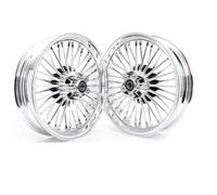 Front Wheel Rim Fit For Softail Heritage FLSTC Custom FXSTC Deluxe FLSTN FLSTD Standard FXST Springer Front 16" 3.5" Rear / 5. Wheel Rim Hub(16 3.5 Chrome)