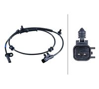 Front Wheel Speed Sensor Fits Jeep Grand Cherokee 4 Van HELLA 6PU 358 268-201