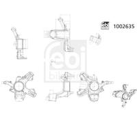 FEBI BILSTEIN 1002635 Steering knuckle
