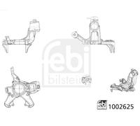 Wheel Suspension Steering Knuckle Right Front Fits Audi A3 FEBI BILSTEIN 1002625