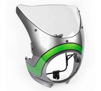 Front Wind Deflector Motorcycle Front Headlight Fairing Windscreen Windshield Retro Headlamp Wind Deflector For For Z900RS SE 2018-2025 Motorbike Windshield(Color 7)