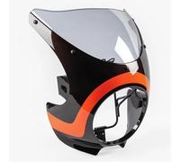 Front Wind Deflector Motorcycle Front Headlight Fairing Windscreen Windshield Retro Headlamp Wind Deflector For For Z900RS SE 2018-2025 Motorbike Windshield(Color 5)