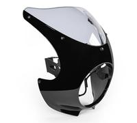 Front Wind Deflector Motorcycle Front Headlight Fairing Windscreen Windshield Retro Headlamp Wind Deflector For For Z900RS SE 2018-2025 Motorbike Windshield(Color 2)