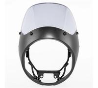 Front Wind Deflector Motorcycle Headlamp Windshield Cowl Cover Mask Windscreen Protection Headlight Fairing For GB 350 S 2023 2024 Motorbike Windshield(Color 5)