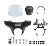 Front Wind Deflector Motorcycle Wind Front Headlight Cover For CMX CM 1100 For Rebel 2021-2025 Windshield Windscreen Protector Mounting Bracket Motorbike Windshield(Color 3)