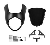 Front Wind Deflector Motorcycle Windshield Spoiler For For Vulcan S EN650 Windscreen Front Headlight Cowl Headlamp Upper Nose Cover Fairing Motorbike Windshield(Color 4)