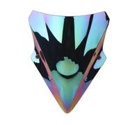 Front Wind Deflector Motorcycle Windshield Wind Deflector Double Bubble For For Ninja 650 For ER6F 2017-2019 Windscreen Deflectors Motorbike Windshield(Color 3)