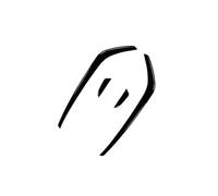 Front Wind Knife Spoiler Side Wing Grille Air Vent Outlet Trim For VW For Golf 7.5 GTI 2017 2018 2019 IENQBVL(Glossy black)