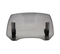 Front Wind Screen For KYMCO For DOWNTOWN For 125i 200i 300i 350i Motorcycle Windshield Clamp-On Variable Spoiler Deflectors(Light Smoke)