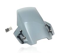Front Wind Screen For Suzuki For Katana For GSX-S1000S 2019-2020 Double Windshield With Mounting Bracket Spoiler Deflectors(Light Smoke)