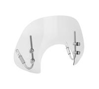 Front Wind Screen Small Windshield WindScreen For Piaggio For Vespa For GTS 250 300 2017-2022 Scooter Spoiler Deflectors(Clear)