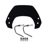 Front Wind Screen Windscreen Windshield Wind Deflector For Vespa For Sprint 125 150 2016~2022 With Bracket Spoiler Deflectors(C,118MM)