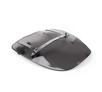 Front Wind Screen Windshield Windscreen For Shadow For Spirit For Aero For Rebel For Deluxe VT VTX Spoiler Deflectors(Gray)