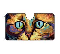 Front Window Sunshade Burmese Cat Car Window Covers S