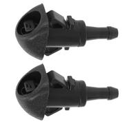 Front Windscreen Washer Jet Nozzle 86636AJ10B 2 Pack | Provides even spray distribution for clear visibility in extreme temperatures up to 105°C.