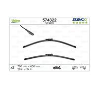Front Windscreen Wiper Blade VALEO for C4 307 574322 Top Quality