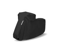 Front Windscreen Wiper Motor Linkage Motorcycle Cover Universal Large Heavy Motocross Protection Cover Thickened Oxford Cloth Wiper Motor Rear Windscreen(Black,265x105x125cm)