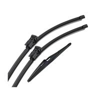 Front Windscreen Wipers Erick's Wiper Front & Rear Blades Set for 500X 2014-2025 Windshield Windscreen Window Rain Brushes 26"14"10"