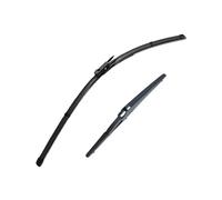 Front Windscreen Wipers For C1 MK2 2014 2015 2016 2017 2018 2019 2020 For Peugeot 108 Aygo Front Rear Tailgate Wiper Blades Car Wiper Blade Set