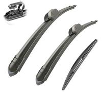 Front Windscreen Wipers for Lamborghini Countach LPI 800-4 2021 2026 | flat blade design all-weather performance streak-free wipe durable rubber quick-clip installation