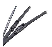 Front Windscreen Wipers For Peugeot 206 Hatchback 2001-2016 3Pcs Front Rear Windscreen Wiper Blades Set