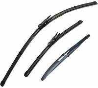 Front Windscreen Wipers For Smart ForTwo W451 Coupe 2007-2014 23"21"10" | Replacement front and back Window Blades -Only for right-hand drive